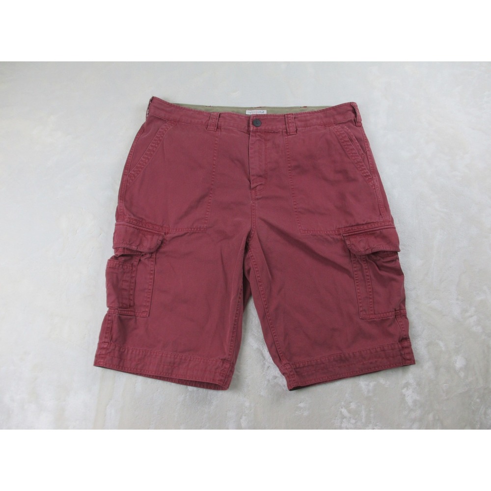 Carbon 2 Cobalt Shorts Mens 38‎ Red Cargo Cotton Pockets Outdoors*